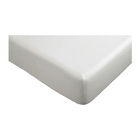80&quot; x 36&quot; x 7&quot; T180 Fitted Sheets, White