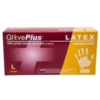 GlovePlus Latex Powder Free Exam Gloves