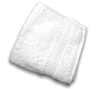 2.5lbs, 16&quot; x 27&quot; - White Hand Towels