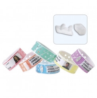 Clincher IV Photo ID Wristbands - 2 Piece Plastic Fasteners