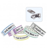 Clincher II - Write On Wristbands - Metal Fastener