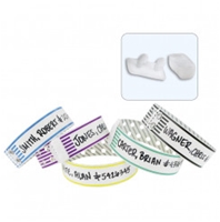 Clincher II - Write On Wristbands - 2 Piece Plastic Fastener
