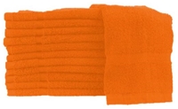 4lbs, 20&quot; x 40&quot; Orange Bath Towel