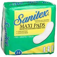 Maxi Pads - Regular Tri-fold Individually Wrapped