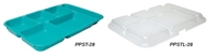 Stacking 6 Compartment Deep Tray