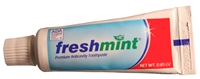 Freshmint ADA Accepted Toothpaste - .85oz Plastic Tube